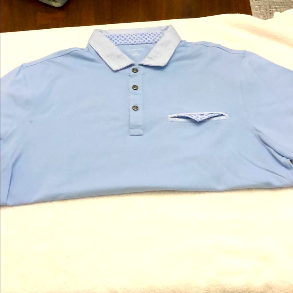 Mens Saks Fifth Avenue Polo Shirt